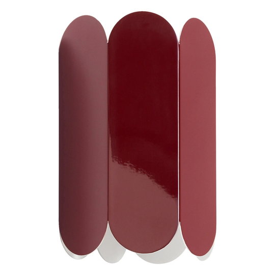 HAY Arcs seinävalaisin, suora seinäkytkentä, auburn red