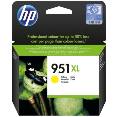 HP HP 951XL Mustepatruuna keltainen, 1500 sivua