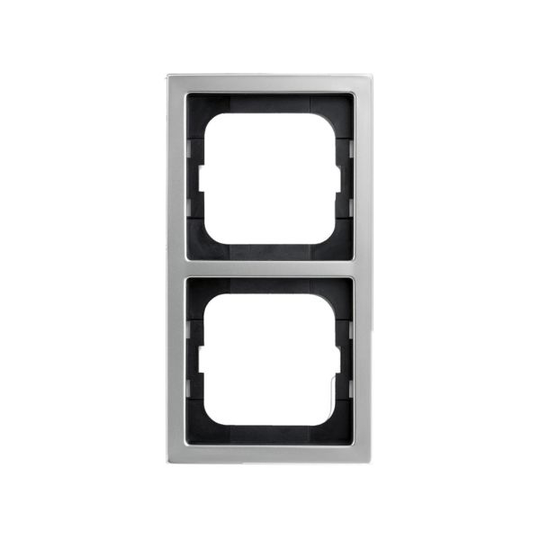 ABB 1722-866K Yhdistelmäkehys RF, teräs 2-paikkainen