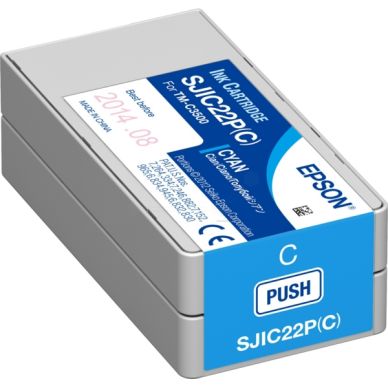 Epson Epson SJI-C-22-P-(C) Mustepatruuna syaani, 32,5 ml