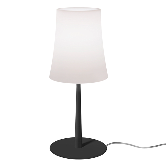 Foscarini Birdie Easy pöytävalaisin, musta