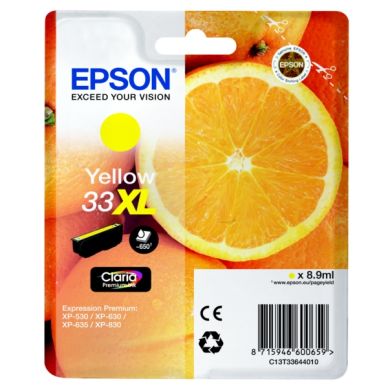 Epson Epson 33XL Mustepatruuna keltainen, 650 sivua