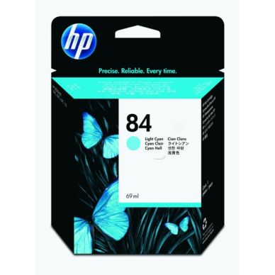 HP HP 84 Mustepatruuna vaalea cyan, 69 ml