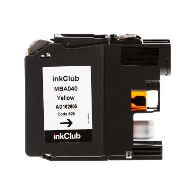 inkClub Mustepatruuna, korvaa Brother LC223Y, keltainen, 650 sivua