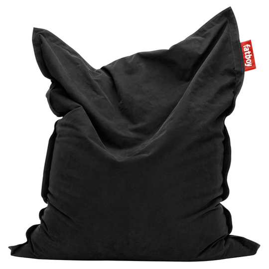 Fatboy Original Stonewashed säkkituoli, musta