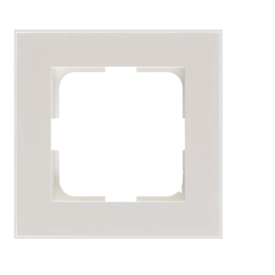 Elko Plus Yhdistelmäkehys 90 x 90 mm valkoinen