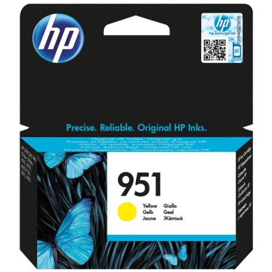 HP HP 951 Mustepatruuna keltainen, 700 sivua