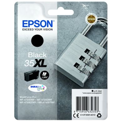 Epson Epson 35XL Mustepatruuna musta, 41,2 ml