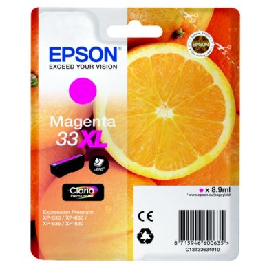 Epson Epson 33XL Mustepatruuna magenta, 650 sivua