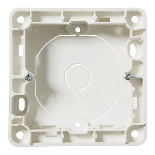 Elko EKO09377 Korotuskehys 1 lokero, 20 x 84 x 84 mm