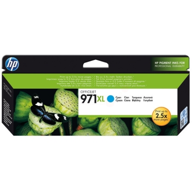 HP HP 971XL Mustepatruuna syaani, 6600 sivua