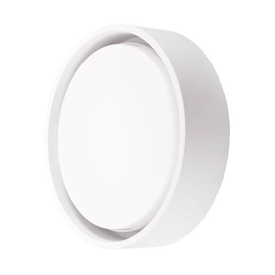 SG Armaturen Frame Round Seinävalaisin 7 W, valkoinen, 3000 K