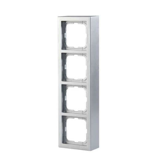 ABB Impressivo Korotuskehys alumiini 4-paikkainen