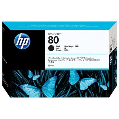 HP HP 80 Mustepatruuna musta