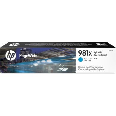 HP Mustepatruuna cyan (HP 981X), 10.000 sivua