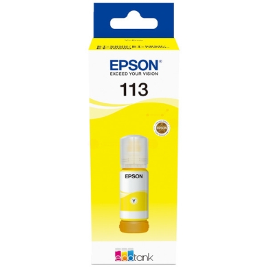 Epson Epson 113 Mustepatruuna keltainen, 70 ml