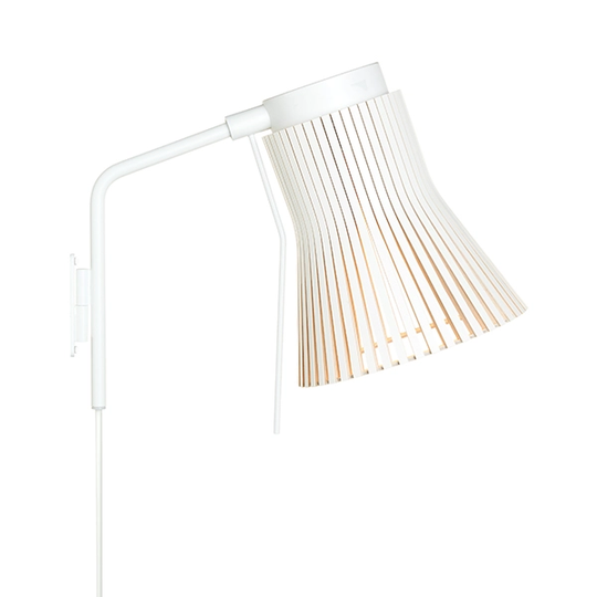 Secto Design Petite 4630 seinävalaisin, valkoinen