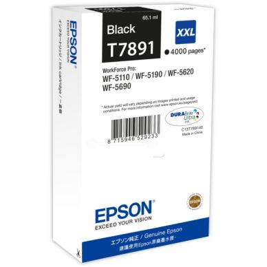 Epson Mustepatruuna musta, 4.000 sivua