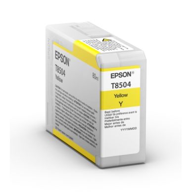 Epson Mustepatruuna keltainen, 80 ml