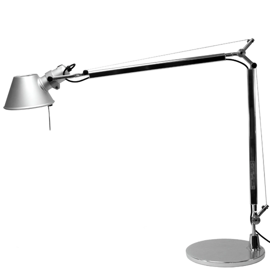 Artemide Tolomeo pöytävalaisin, alumiini
