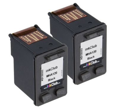 inkClub Mustepatruuna musta 635 sivua, 2-pakkaus