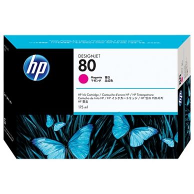 HP HP 80 Mustepatruuna magenta, 175 ml