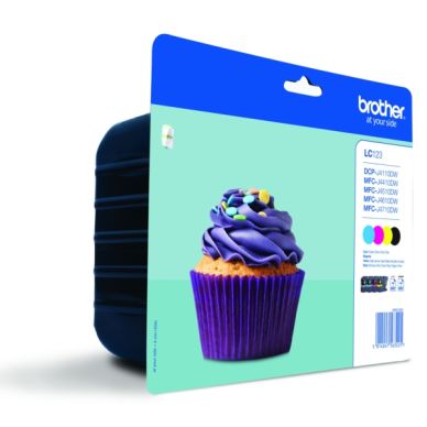 Brother Mustepatruuna MultiPack Bk,C,M,Y, 600 sivua