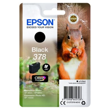 Epson Epson 378 Mustepatruuna musta, 240 sivua