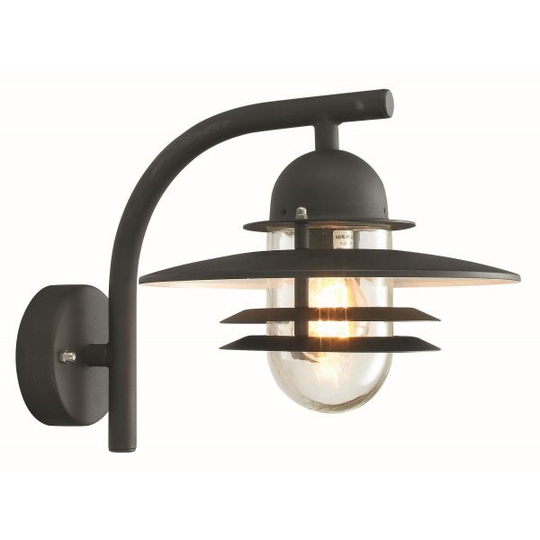 Norlys Oslo Seinävalaisin 270 x 395 mm Musta