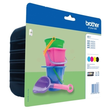 Brother Mustepatruuna MultiPack Bk,C,M,Y, 260 sivua