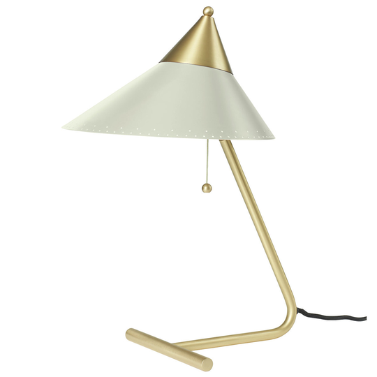Warm Nordic Brass Top pöytävalaisin, lämmin valkoinen