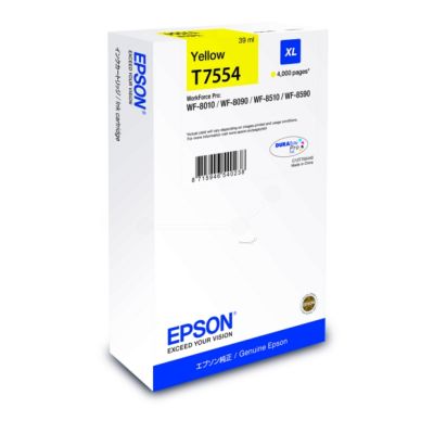 Epson Mustepatruuna keltainen, 4.000 sivua