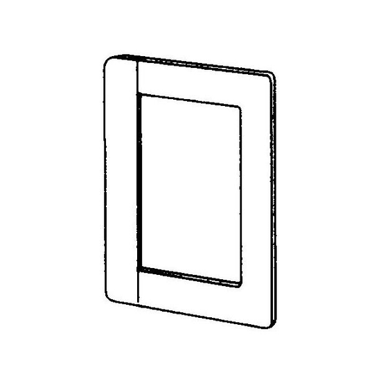 Schneider Electric 5590760 Seinäkehys 142 x 8 mm, valkoinen
