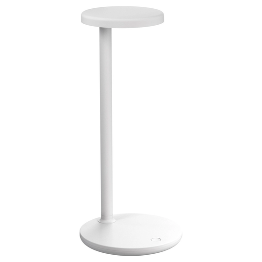 Flos Oblique pöytävalaisin, 2700K, valkoinen