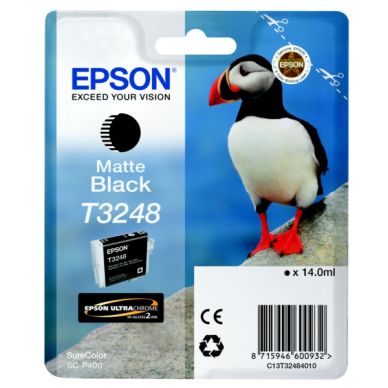 Epson Mustepatruuna mattamusta, 14 ml