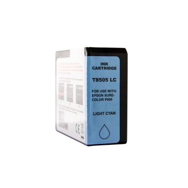 WL Mustepatruuna, korvaa Epson T8505, vaalea cyan, 84 ml