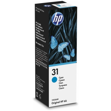 HP HP 31 Mustepatruuna syaani