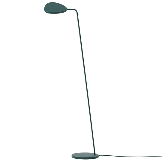 Muuto Leaf lattiavalaisin, tummanvihreä