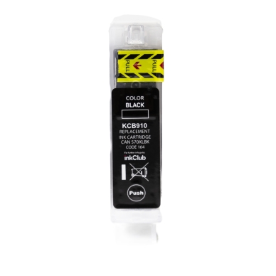 inkClub Mustepatruuna, korvaa Canon 570XL, musta, 20,4 ml