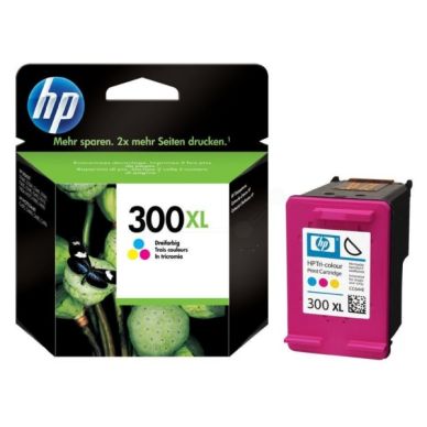 HP HP 300XL Mustepatruuna 3-väri, 440 sivua