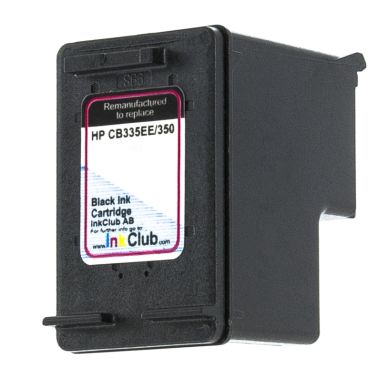 inkClub Mustepatruuna, korvaa HP 350, musta, 230 sivua