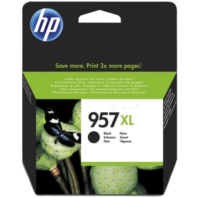 HP HP 957XL Mustepatruuna musta