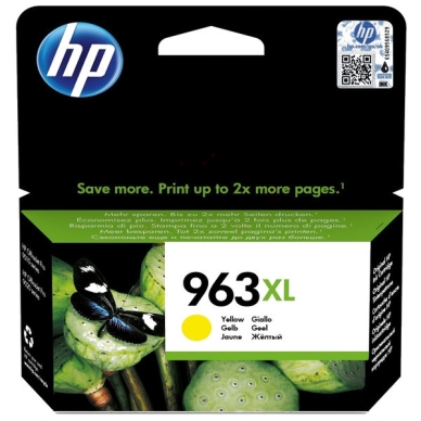 HP HP 963XL Mustepatruuna keltainen, 1600 sivua
