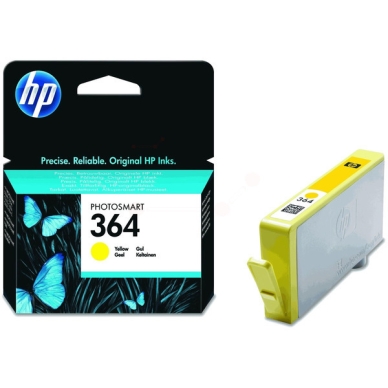 HP HP 364 Mustepatruuna keltainen