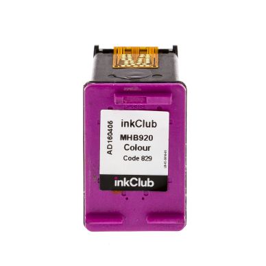 inkClub Mustepatruuna, korvaa HP 62XL, 3-väri, 415 sivua