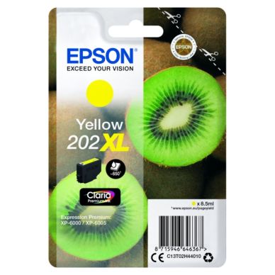 Epson Epson 202XL Mustepatruuna keltainen, 8,5 ml