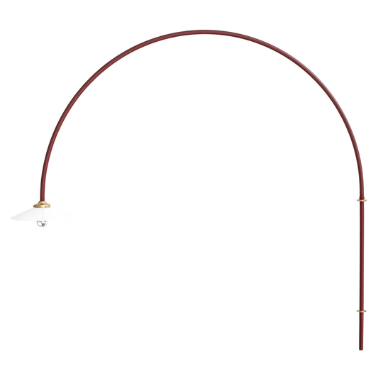 valerie_objects Hanging Lamp n3, viininpunainen