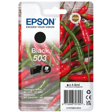 Epson Mustepatruuna musta, 210 sivua