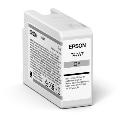 Epson Mustepatruuna harmaa, 50 ml