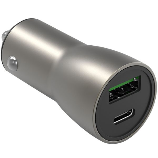 Smartline 4000146801 Autolaturi 12-24V, USB-A, USB-C, ei sis. kaapelia